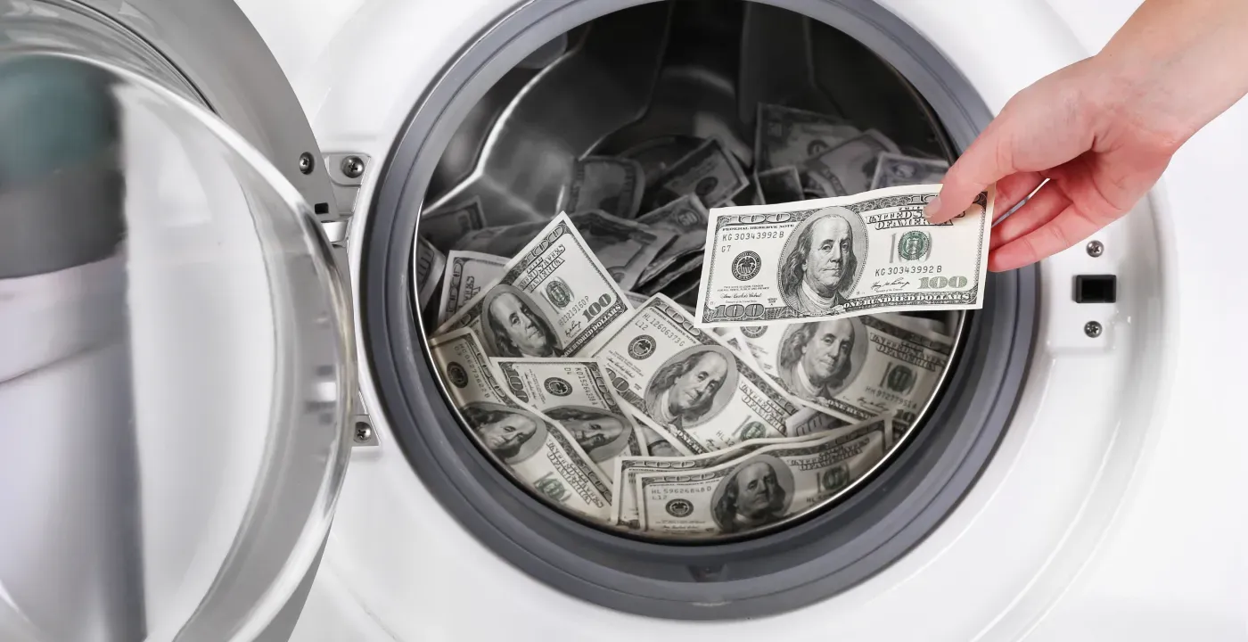 hero money in laundry machine